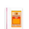 The Cheese Guy Cheddar Slices in a resealable white package with a vibrant orange and white label clearly stating "CHEDDAR SLICES" in bold red letters, along with "HAND-CRAFTED IN SMALL BATCHES" and The Cheese Guy logo featuring a cartoon cheesemaker.