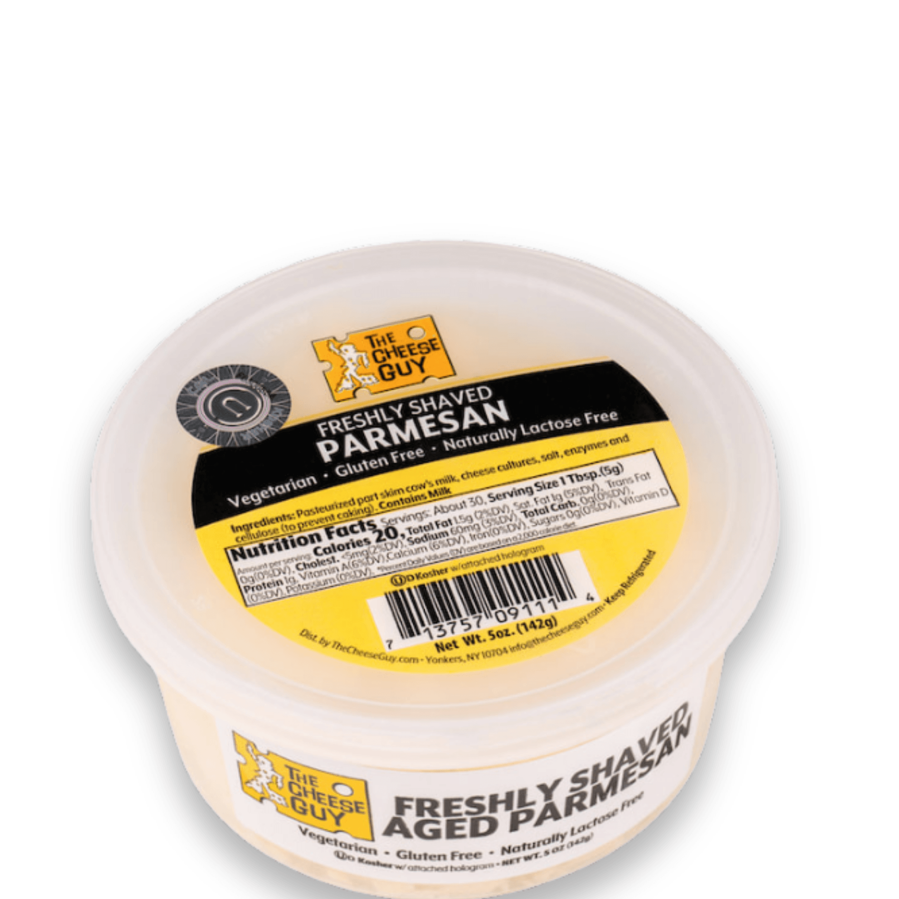 Parmesan, Shaved