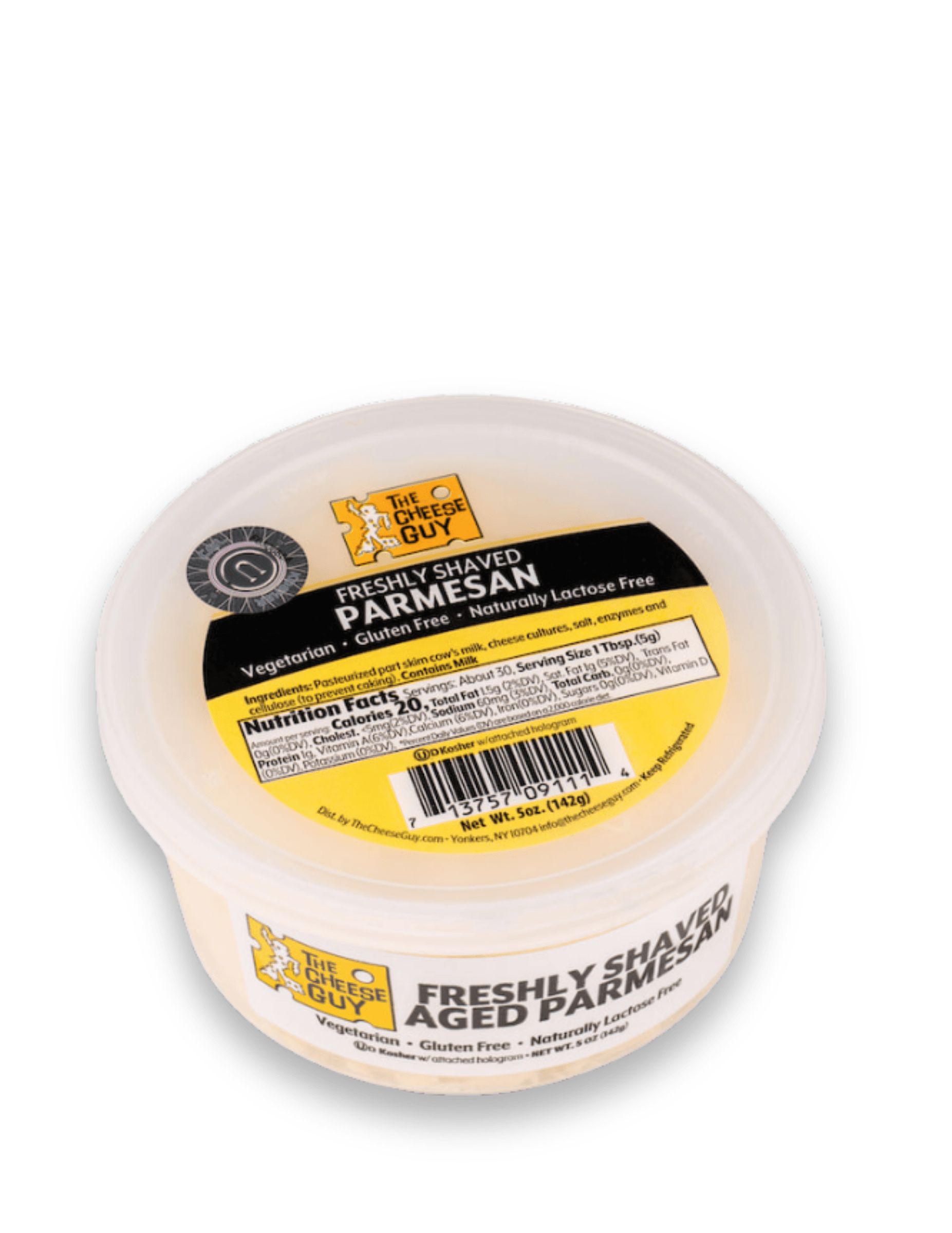 Parmesan, Shaved