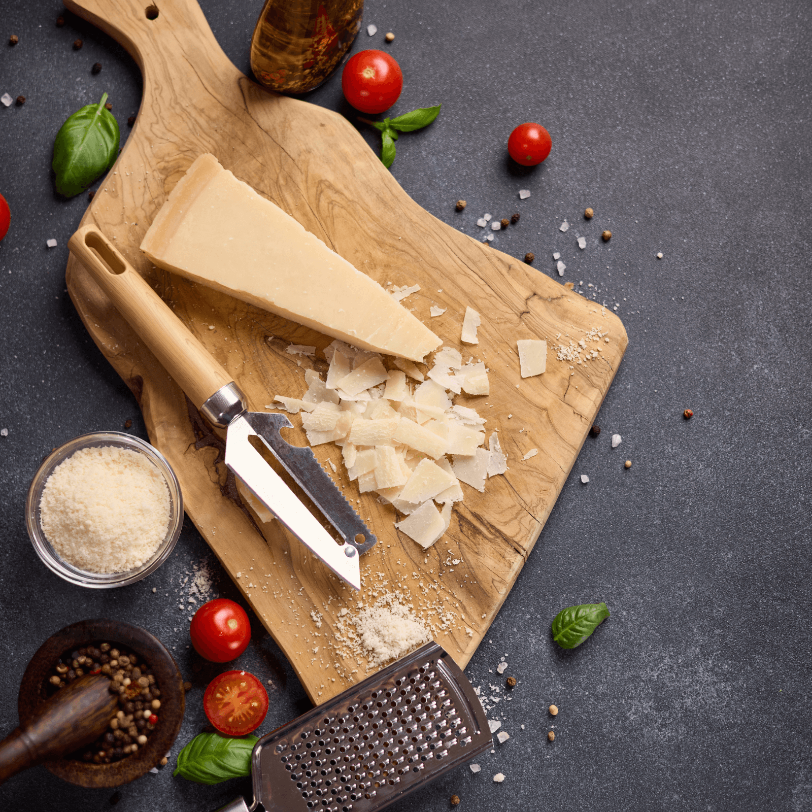 Parmesan, Shaved