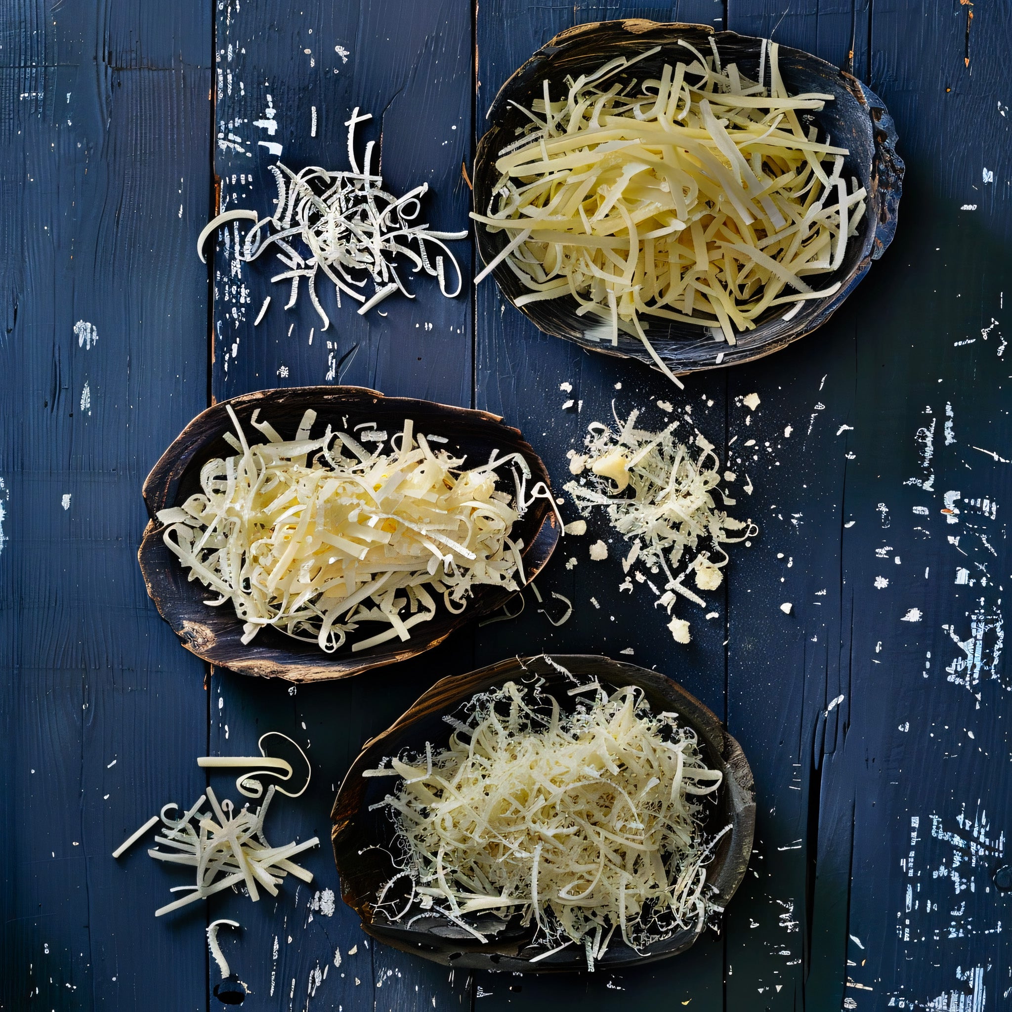 Grated, Shredded and Shaved Cheeses