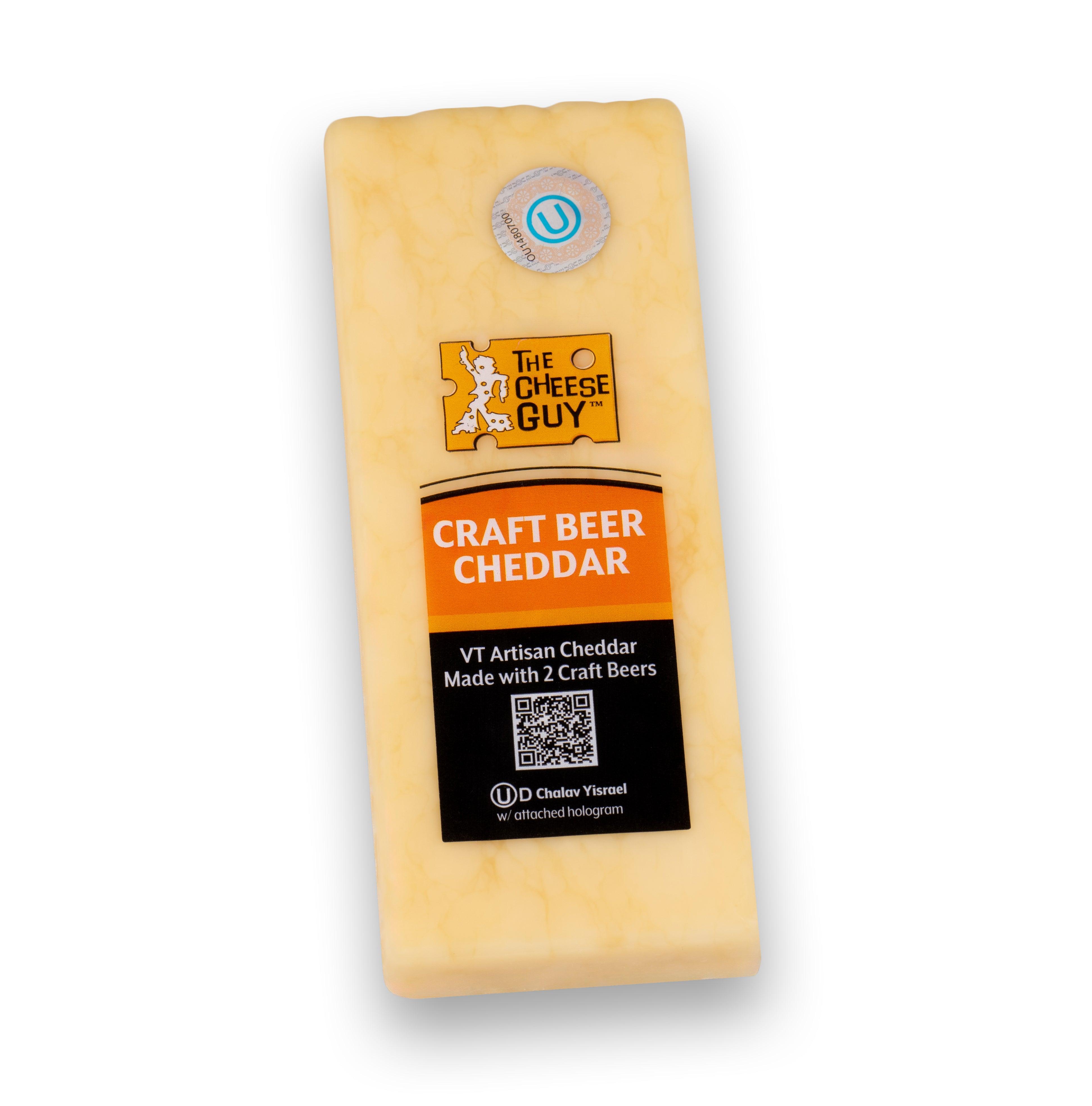 The Cheese Guy Craft Beer Cheddar VT Artisan Cheese