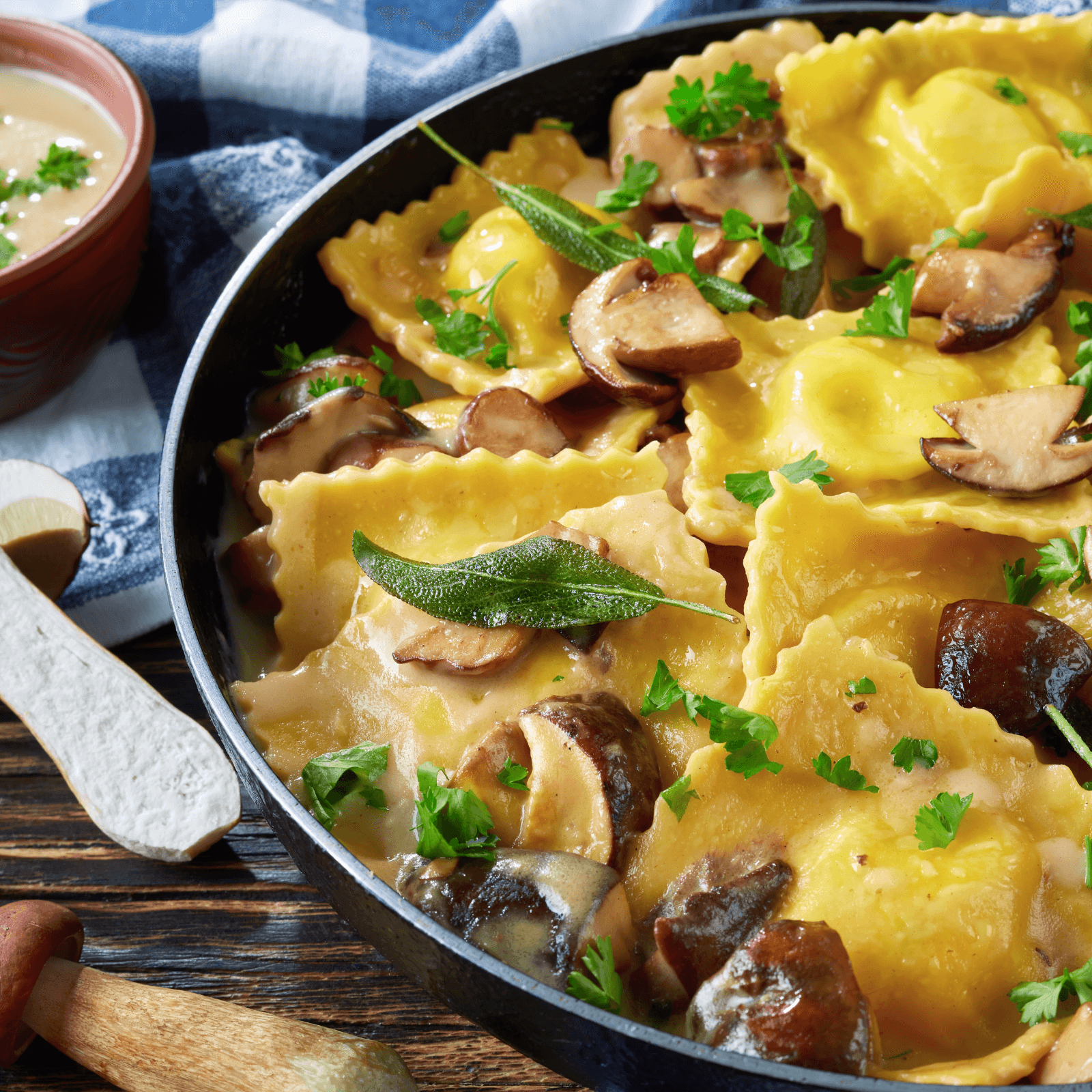 Ravioli, Mushroom & Truffle – The Cheese Guy